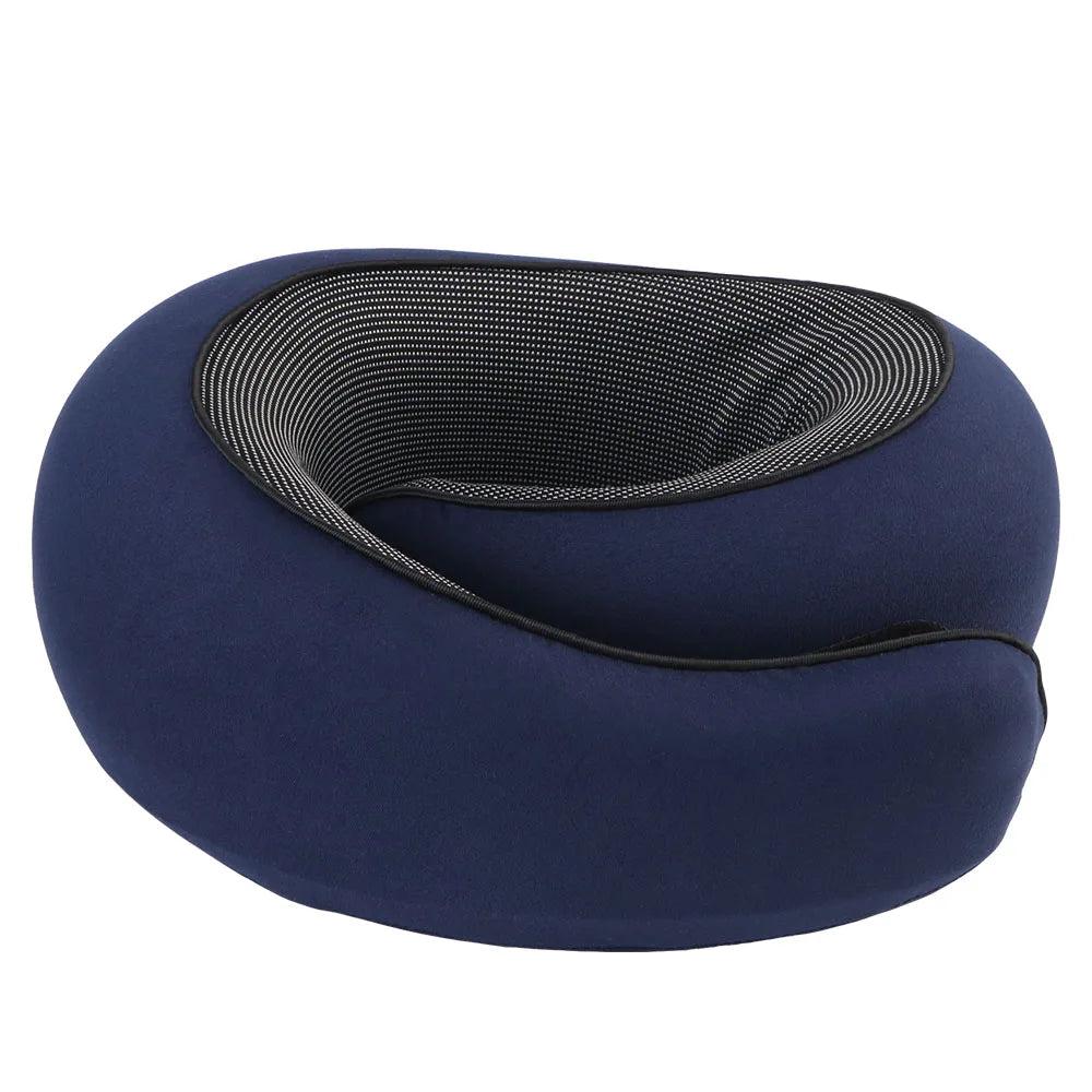 U Shaped Travel Pillow Soft Ergonomic Neck Support