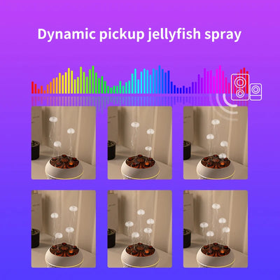 Ultrasonic Jellyfish Diffuser Aromatherapy Humidifier