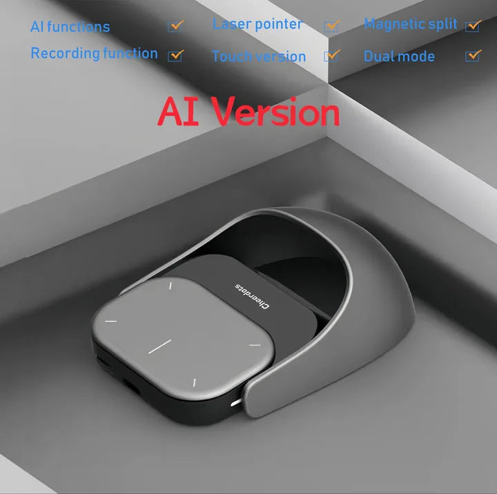 Detachable Air Mouse Pocket Wireless Gaming Mouse