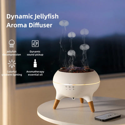 Ultrasonic Jellyfish Diffuser Aromatherapy Humidifier