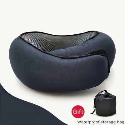 U Shaped Travel Pillow Soft Ergonomic Neck Support