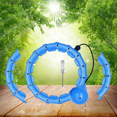 2-in-1 Weighted Exercise Hoop Detachable Knots