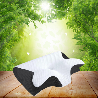 Butterfly Memory Foam Pillow Orthopedic Neck Support